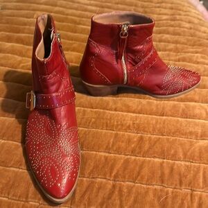 Zara does Chloe Susanna Studded Boot